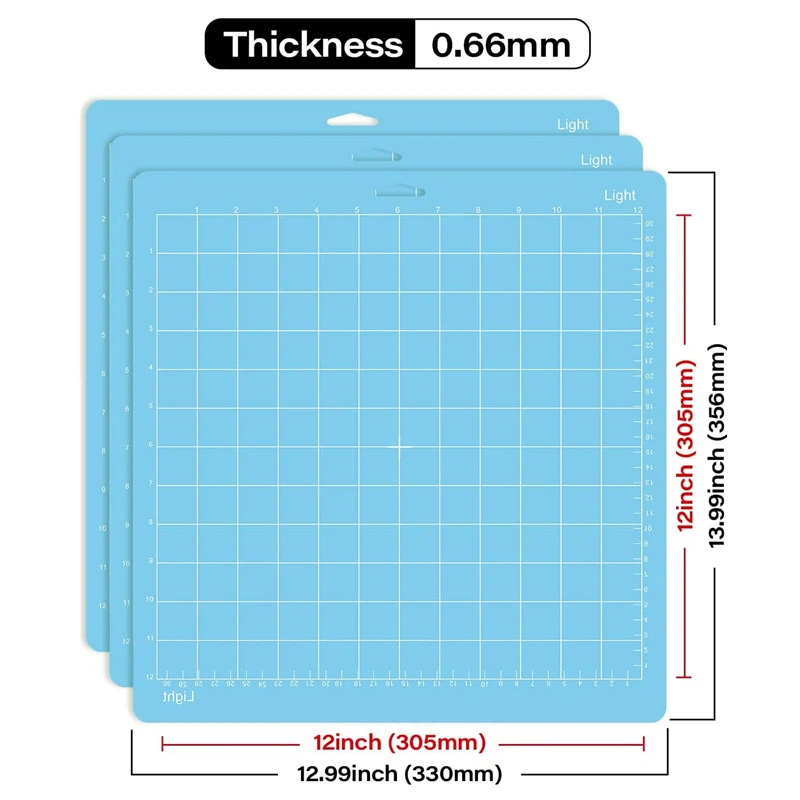 Niebieska mata do cięcia