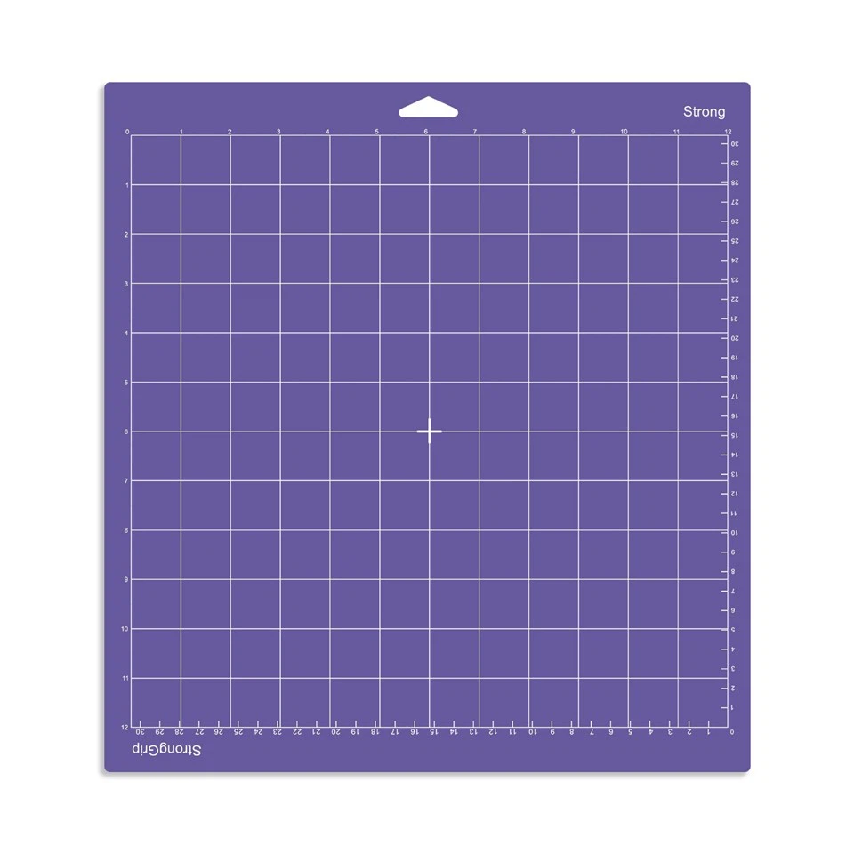 Fioletowa, mocna, samoprzylepna mata do cięcia winylu